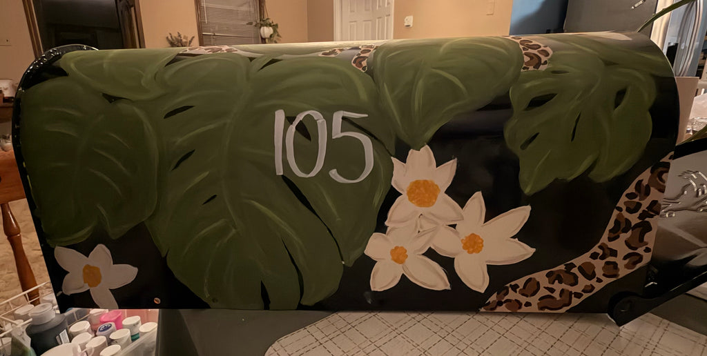 Standard Mailbox-Monstera